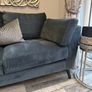 Charcoal two seater sofa Image 4