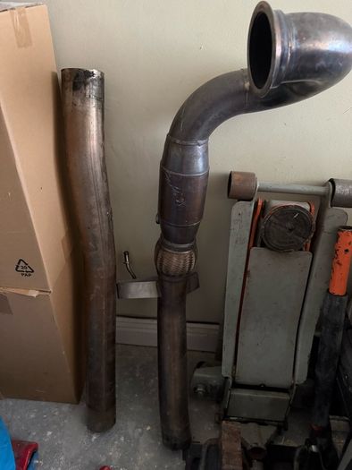 Mk7 r / s3 scorpion downpipe