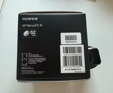 Fujinon Lens XF 18mm F2R