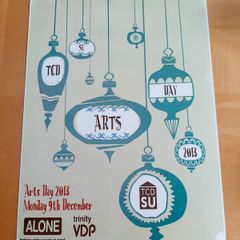 TCD Arts Day poster
