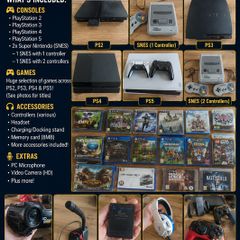 PS2 PS3 PS4 PS5 + SNES Consoles, Games & Accessories Gaming Clearout
