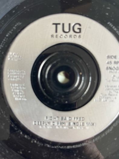 Right said Fred Deeply dippy picture sleeve vinyl record single in vg+ condition