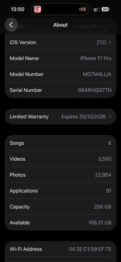 iPhone 17 Pro