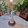 Vintage Italian lamp female figure Image 4