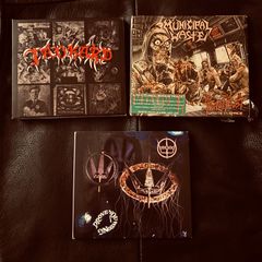 Tankard, Prong and Municipal Waste CDs