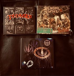 Tankard, Prong and Municipal Waste CDs