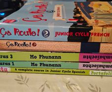 junior cycle Irish and French book