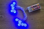 LED string lights - blue