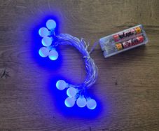 LED string lights - blue