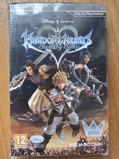 Kingdom Hearts Birth By Sleep SEALED Limited Edition UK PAL