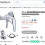 UG Panam Elegance shower tap set with handheld showerhead Image 8