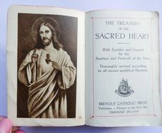 Vintage The Treasury Of The Sacred Heart