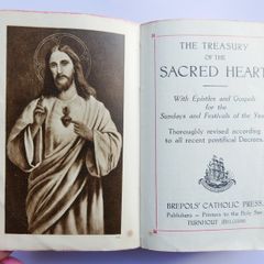 Vintage The Treasury Of The Sacred Heart