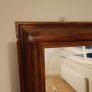 mirror with wooden frame Image 2