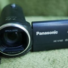 Panasonic HC-V160 Camcorder HD 8.9MP 77X Zoom + SD Card Tested