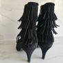 Rojo Vivo Spanish black shoes tassle boots UK 4 new Image 3