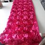 Satin Bedside Runner /Pink Image 2