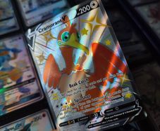 Cramorant V ! Full Art Shiny ! Promo ! from Sword and Shield Era ! 2021 ! Pokemon Card !