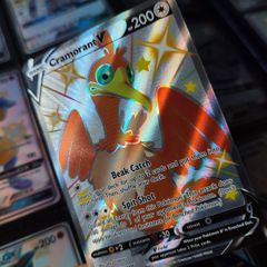 Cramorant V ! Full Art Shiny ! Promo ! from Sword and Shield Era ! 2021 ! Pokemon Card !