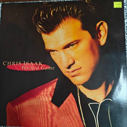 Chris Isaak, Wicked Game LP, Europe Press, Rare