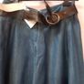 new soft denim skirt marks & spencer tag attached Image 2