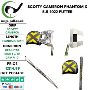 Scotty Cameron Phantom X 5.5 2022 Putter / 34"