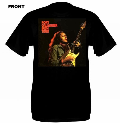 Rory Gallagher T-Shirt Irish Tour 74