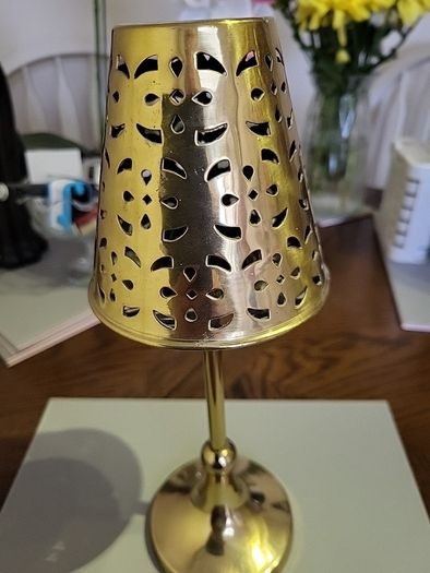 brass tealight