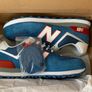 New Balance Men's 574 ML CBR Blue Red Uk 11/us 11.5 Bnib Image 5