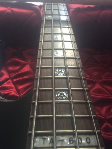 Signed By Slayer In 2013 Ltd/esp Ta600 (tom Araya)signature Bass Guitar