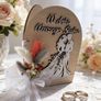 Unique Personalised Wooden Wedding Card. A Gift to Remember Image 5