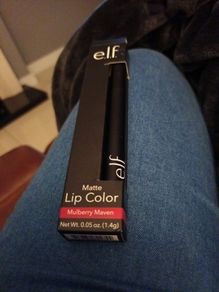 Elf Matte Lip Colour. (Mulberry  Maven). In Original  Box.
