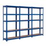 3 Bay Shelving Offer! | Blue | 400mm Deep Image 4