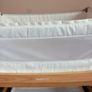 SnuzPod 3 baby cot with mattress, pocket storage and safety straps Image 5