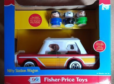New: Fisher Price Little People Nifty Station Wagon
