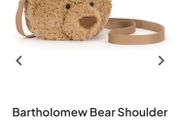 New JELLYCAT Bartholomew Bear Shoulder Bag
