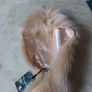 Simple Be Faux Fur Nude Scarf Collar.  B.N.W.T  S. One Size. Image 2