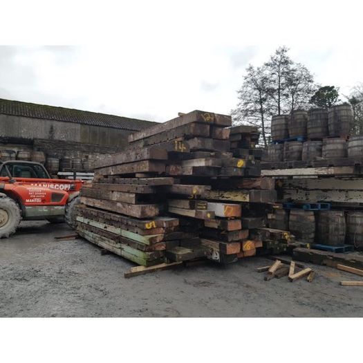 Pitch Pine Beams Raw State