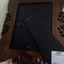Islandcraft Celtic Wood Carved 5x7 inches Photo Frame Irish Knotwork Royal Tara Image 3