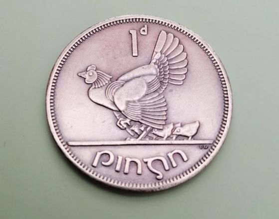 1965 Eire (1d Pingin) Penny