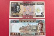 Guinea  1,000  Francs  2010 (UNCIRCULATED ) Commemorative  Issue.