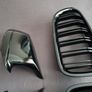 BMW 5 Series F10 F11 Pre-Lci Kidney Grilles & Mirror Covers Set Brand New Image 8