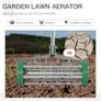 Heavy Duty Garden Rolling Lawn Aerator Steel Grass Roller Image 5