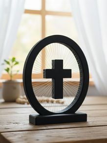 String Art Radiant Cross
