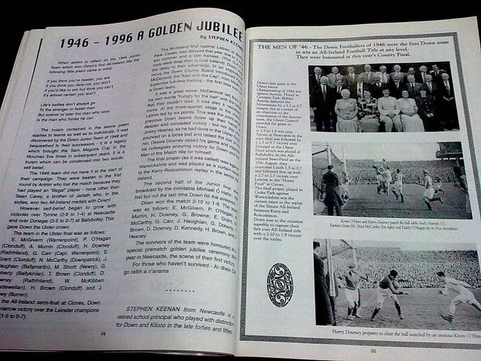 Down GAA yearbook 1996 Ireland Irish