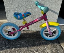 Peppa pig balance bike