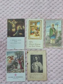 Vintage Holy Card