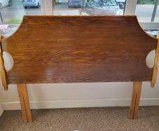 Traditional Double Headboard (4ft 6in) - Excellent Condition