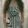 Linen blend mini dress Image 3