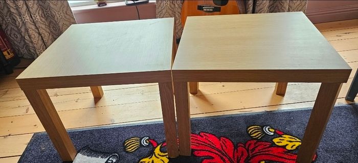 2 x Lack side Table
